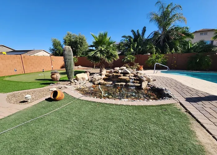 Oasis With Pool, Putting & Pool Table Maricopa